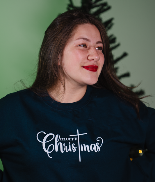 Saco Navideño (Hoodie) Merry Christmas